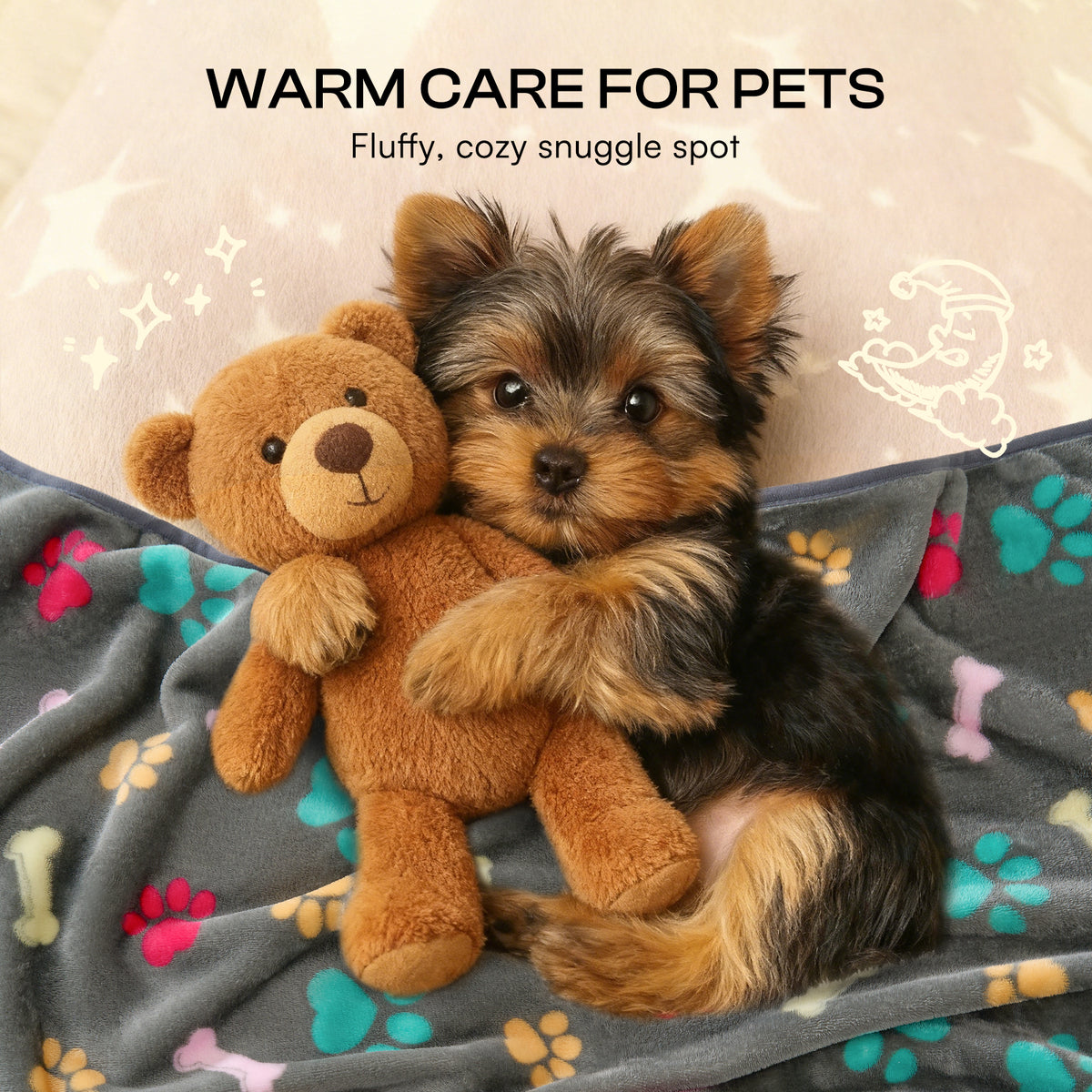 1-pack-4-small-soft-fluffy-fleece-pet-blanket-for-dogs-and-cats#color_four-bone