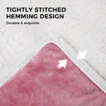 Load image into Gallery viewer, Reversible Waterproof Blanket for Large Dogs Pink White