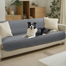 Load image into Gallery viewer, Waterproof Couch Cover Blanket for Dogs Light Grey