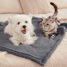 Load image into Gallery viewer, Soft Sherpa Dog Blanket for Dog Puppy Cat Grey