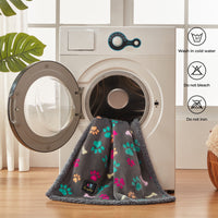 Waterproof Dog & Cat Blanket Grey Bone