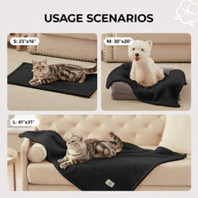 Load image into Gallery viewer, Soft Sherpa Dog Blanket for Dog Puppy Cat Black