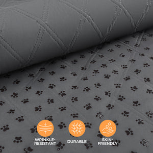 Waterproof Couch Cover Blanket for Dogs Grey