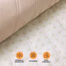 Load image into Gallery viewer, Waterproof Couch Cover Blanket for Dogs Beige &amp; White