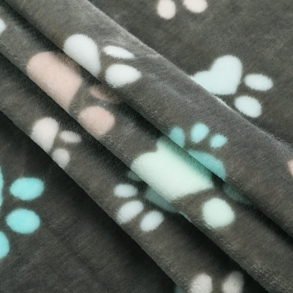 Fleece Pet Blankets- Paw