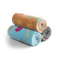 Fleece Pet Blankets- Bone