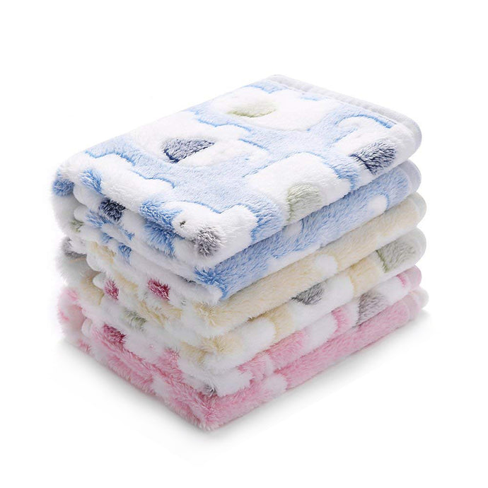 Fleece Pet Blankets- Elephant