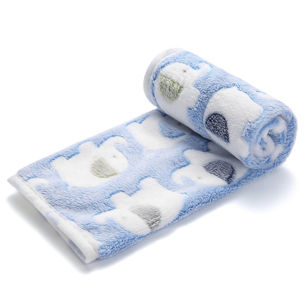 Fleece Pet Blankets- Elephant
