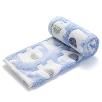 Fleece Pet Blankets- Elephant