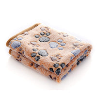 Fleece Pet Blankets- Paw
